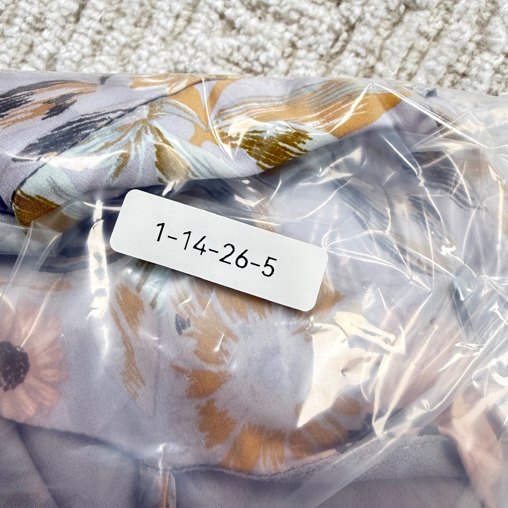 ASTR THE LABEL Floral Print Midi Dress Women's Medium Fairy Festival Boho Brunch - Picture 15 of 15